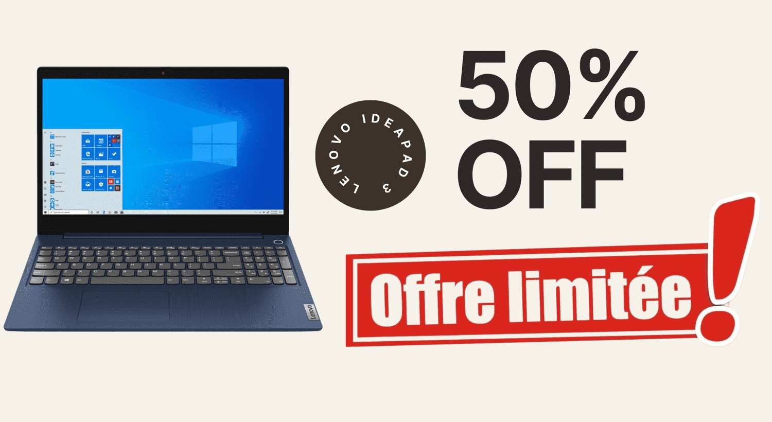 pc portable lenovo ideapad 3